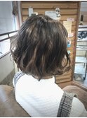 ◎ミニボブ×バレイヤージュ