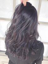 ヘアーアイスカルテット(HAIR ICI QUARTET)&nbsp;ブリーチ1回　ラベージュ　ネイビー　グラデーション