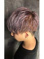 ヘアサロンエムフィス 池袋東口(HAIR SALON M Fe's)&nbsp;デザインカラー/厚めバング/ローライト/スリークボブ