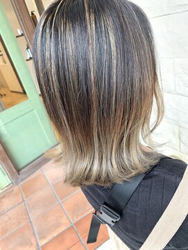 ブランシェ神領店 #シルバーバレイヤージュ【ブランシェ 神領　林】