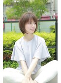 大人かっこいいショートボブ