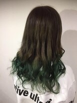 ヘアスタジオ マテリアル(hair studio Material)&nbsp;マットグリーン