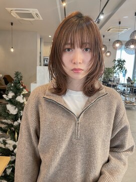 シェル 津山の手店(shel) 20代30代大人可愛い髪質改善小顔艶感レイヤーショート