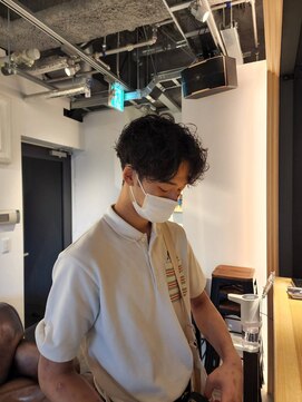 ブロック ジャポン(bloc japon) アンニュイパーマ前下がりショート