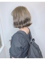 トリック(Trick)&nbsp;切りっぱなしボブ/透明感グレージュ