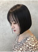 大人かわいい20代30代40代小顔ショコラベージュ１Zina船橋