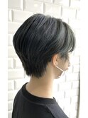 グレージュタイトショート