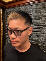 プレミアムバーバー 表参道店(PREMIUM BARBER produce by HIRO GINZA)&nbsp;フェードアップバンクスタイル