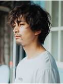 ナチュラルウザバングショート