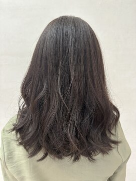 ロア ミオ 仙台駅前(Loa mio) ラベンダーアッシュゆるふわスタイル