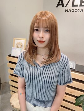 アイリー 名古屋(A/LEE) オレンジベージュ