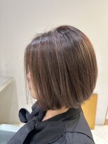 オンカラー(ON.COLOR)&nbsp;大人ハイライトグレージュボブ