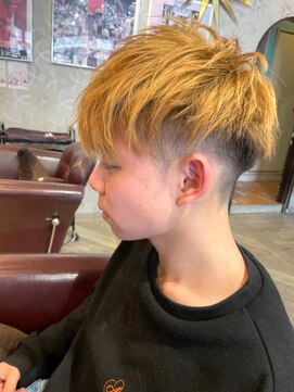 ヘア メイク ココ(hair make coco) フェード×ブロック×マッシュ