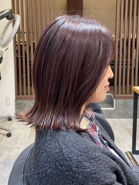 アトリエコア(Atelier Coa) ミルクティーベージュカラーくびれヘアグレージュカラー韓国