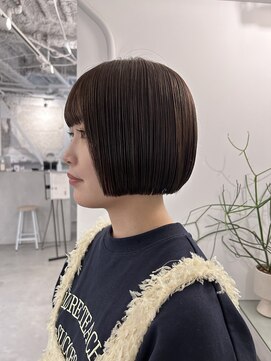 フォト 新宿(foto) 首元美人！ぷつっとミニボブスタイル◎