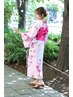  【★電話予約のみ★】浴衣着付けのみ￥6050【浴衣着付け/所沢/浴衣着付け】