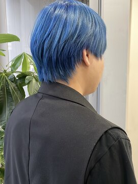 コード 四条河原町駅店(CHORD) クリアブルー/京都三条河原町／ブリーチ￥髪質改善