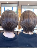 フォルテ 藤枝エピ店 ハイトーン/ショート/白髪ぼかし/前髪/髪質改善/宿毛矯正/藤枝/