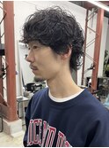 【BOW style】30代40代マッシュウルフパーマ