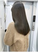 オリーブグレージュ イルミナカラー LAケラチントリートメント