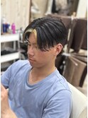 10代、20代から大人気、フェイスフレーミング、センターパート