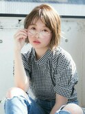 『December』オシャレに決まる♪カジュアルボブカット、カラー☆