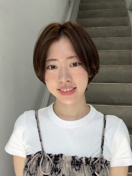 クロト(Clotho) ショートカット/髪質改善縮毛矯正白髪ぼかしレイヤーカラーボブ