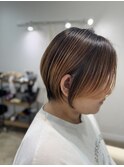 コンパクトなくびれボブが大人女性にもオススメ！！