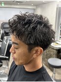 メンズスパイキーショートメンズパーマ