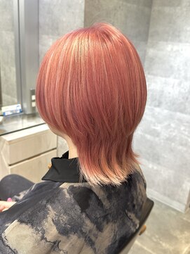 キャラ シャローネ 池袋(Chara Chalone) ハイトーンピンク/クラゲウルフ/メンズ【池袋/本松】