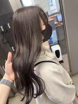 アグ ヘアー レア 神田店(Agu hair lea) グレージュ透明感カラー