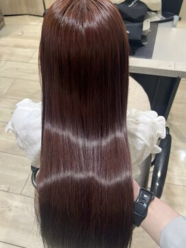 ユーフォリア 新宿店(Euphoria) 【euphoria SHOKI】大人ピンクカラー ピンクブラウン！