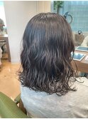 ゆるふわパーマ波巻きパーマウェーブパーマ