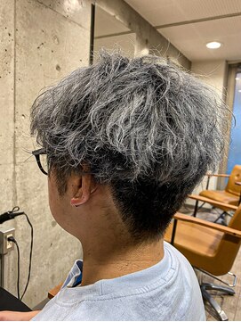 メンズマッシュアイスシルバー