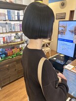 ビーバイシージャストビューティー(B by C just beauty)&nbsp;丸みボブ 前上がり ショートボブ