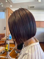DAMANI 表参道 髪質改善/ヘッドスパ/ハイライト/白髪染め/白髪ぼかし/縮毛矯正&nbsp;似合わせカット/ミディアムレイヤーカット[表参道駅]
