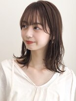 リヤン 表参道(lyann) 薄めバングデジタルパーマ似合わせカットモテ髪大人可愛い