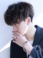 ゴールド 大阪 梅田店(GOALD)&nbsp;シャドウパーマ刈り上げマッシュ韓国ヘア