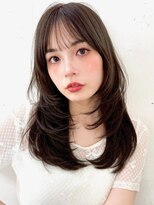 ファナ(fha-na)&nbsp;☆韓国レイヤーカット 似合わせカット 大人ガーリー ☆