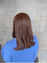 メゾン アヴァロ(Maison Avallo) ピンクブラウンカラー