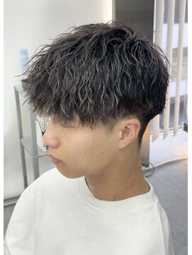 デュー 栄(DEW) 【DEW】ツイストスパイラルパーマ/波巻き/マッシュ/ブリーチ