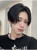 【NARE NOE】韓国風前下がりセンターパート