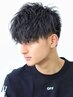 メンズカット+ソフトツイストパーマ