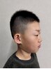 【学割U24】小学生カット　シャンプー+眉ケア付