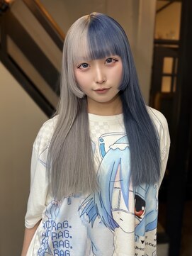 アメリ(AMELIE) 【和田 仁】リタッチのみで作るツートーンカラー/姫カット