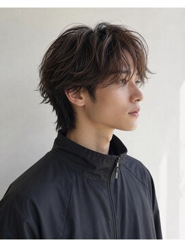 アジールヘア 赤羽(agir hair) メンズヘア／フェザーセンターパート
