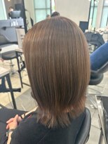 クララ バイ マニスオブヘアー(CLALA by Manis of hair) 艶髪/ブラウンベージュ/髪質改善/ミディアムレイヤーボブ