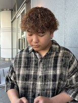 メンズ クーヘアー(Men's coohair)&nbsp;海外風波巻きパーマ