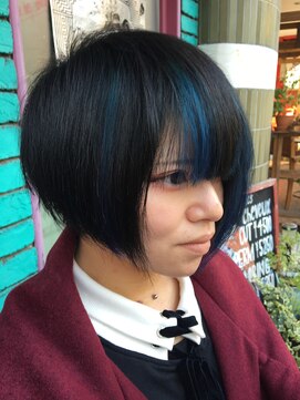 ピエスデシュブー(piece des cheveux) グランブルーアッシュ