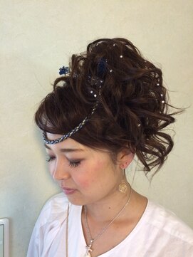 ロカット サロン(Roquat Salon) アップスタイルヘアアレンジ【ヘアセット/立川/立川南/浴衣】